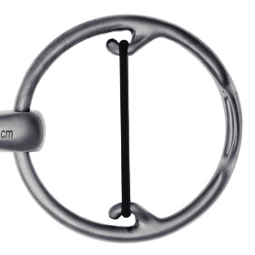 STÜBBEN Bucephalus Pro Horse Trense 16mm Edelstahl...