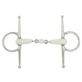 BR Schenkeltrense 18mm Kunststoff Happy Apple doppelt...