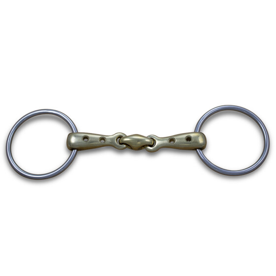 RITZ Wassertrense Flöte 18mm Argentan doppelt gebrochen