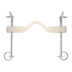 NATHE Dressurkandare 20mm Thermoplast feste Stange...