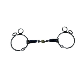 RITZ Aufziehtrense Curbgag 16mm Sweet Iron doppelt gebrochen