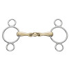 SPRENGER Dreiringtrense 14mm Sensogan doppelt gebrochen KK ULTRA