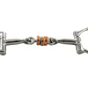 RITZ D-Trense 12mm Edelstahl doppelt gebrochen 3 Kupferringen