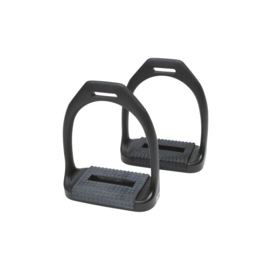 WALDHAUSEN Steigbügel Kunststoff AWAtec 12cm schwarz