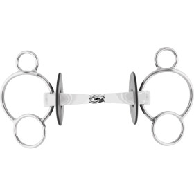 NATHE Dreiringgebiss Thermoplast einfach gebrochen