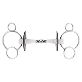 NATHE Dreiringgebiss Thermoplast doppelt gebrochen