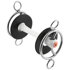 NATHE Dreiringgebiss 20mm Thermoplast mit Gleitsteg...