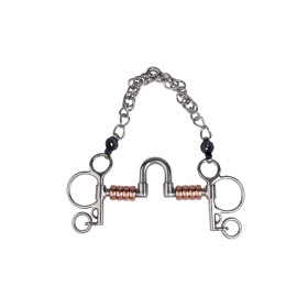 METALAB Zungenstrecker Pelham 21mm Edelstahl doppelt...