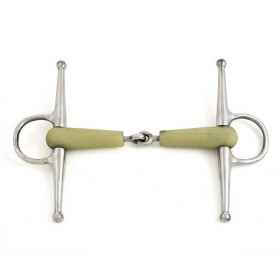 Schenkeltrense 20mm Kunststoff Happy Apple einfach gebrochen