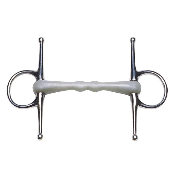 Schenkeltrense 19mm Kunststoff Happy Apple biegsame Stange