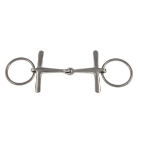 Schenkeltrense Fulmertrense 14mm Edelstahl einfach gebrochen