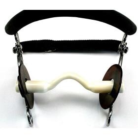 NATHE Tandemgebiss 20mm Thermoplast feste Stange flache...