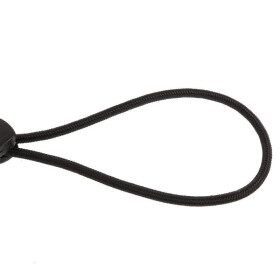 SPRENGER Pelhamriemen rund geflochtene Nylonschnur 16cm Leder-Zaumhaken