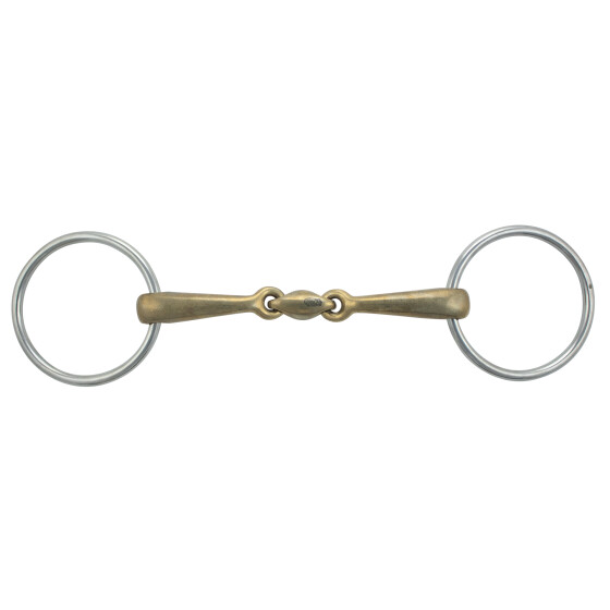 RITZ Wassertrense 16mm Argentan doppelt gebrochen