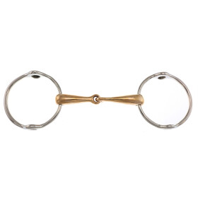 RITZ Aufziehtrense 19mm Kupfer einfach gebrochen...