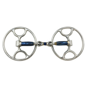 RITZ Dreiringgebiss Swivel 12mm Sweet Iron doppelt...