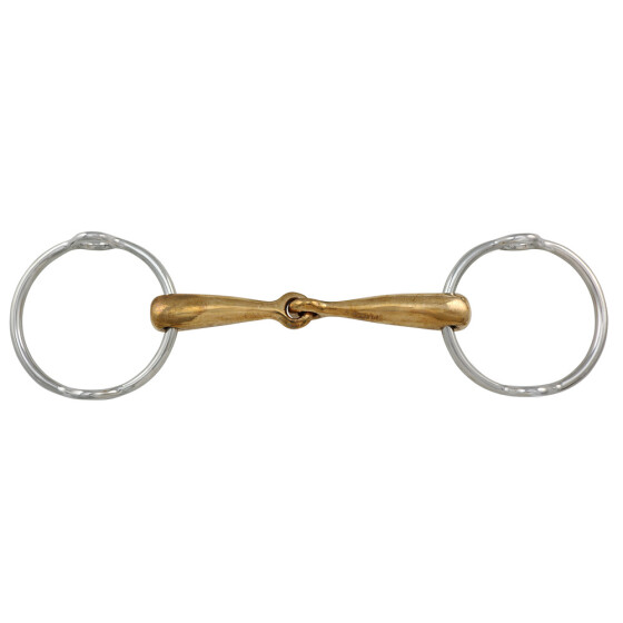 RITZ Aufziehtrense 17mm Kupfer einfach gebrochen