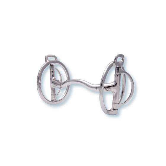 STÜBBEN Stangengebiss Danish Guard 14mm Edelstahl Zungenfreiheit