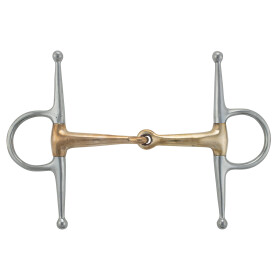 RITZ Schenkeltrense 16mm Kupfer einfach gebrochen